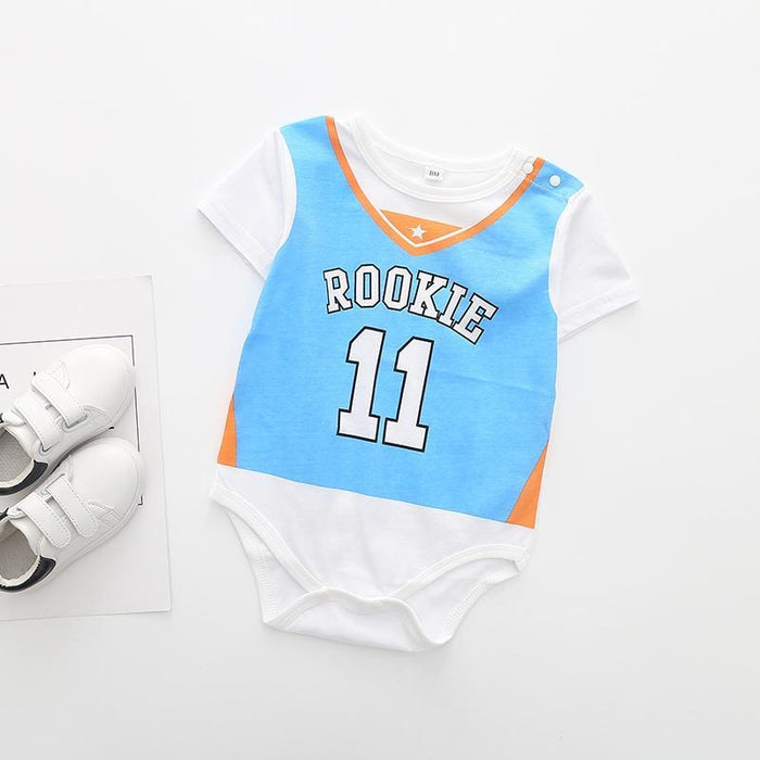 Baby Boy ROOKIE Jersey Bodysuits