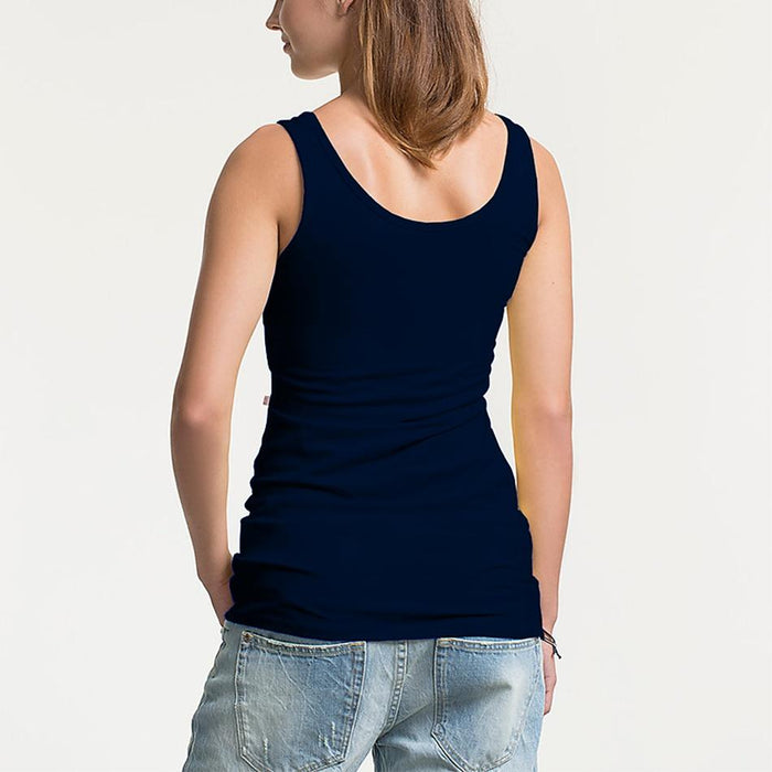 Fashionable Solid Round Neck Nursing Tank