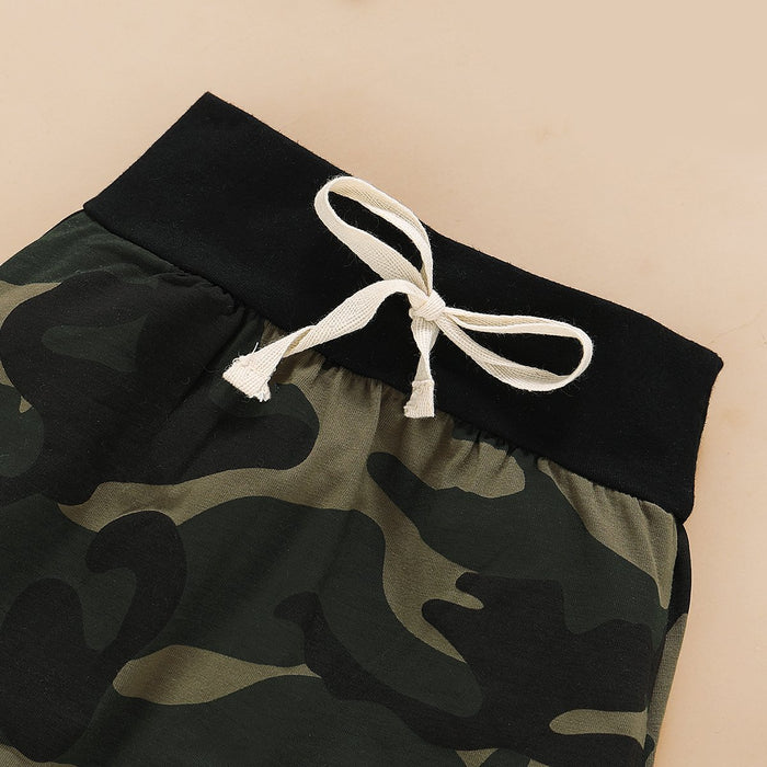 3-piece Letter Print Bodysuit and Pants Set