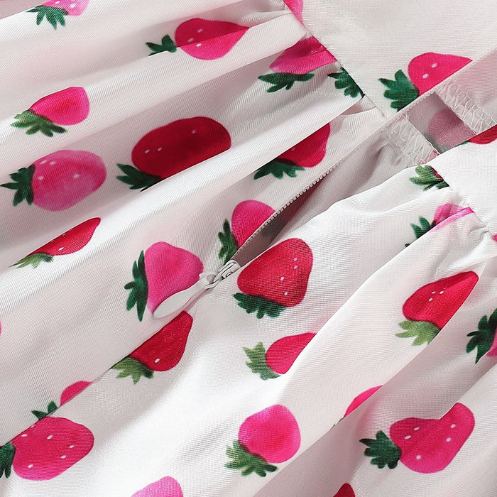 Baby Girl Strawberry Vacation Dress