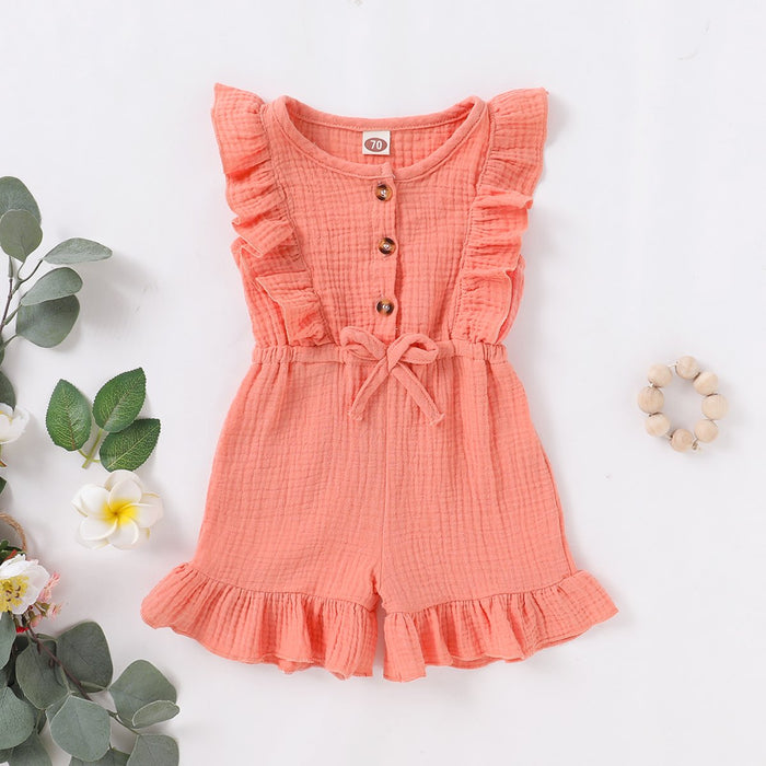 Baby Girl Solid color casual Dress