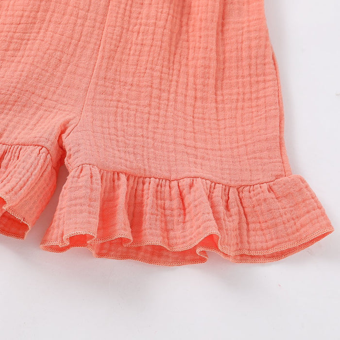 Baby Girl Solid color casual Dress