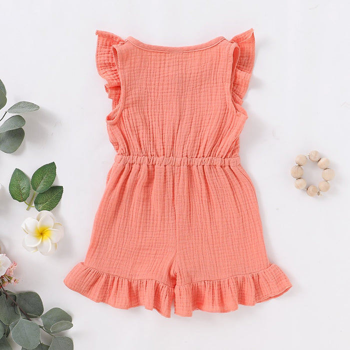 Baby Girl Solid color casual Dress