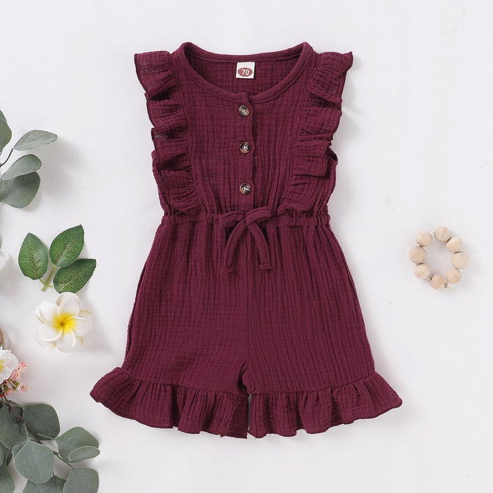 Baby Girl Solid color casual Dress