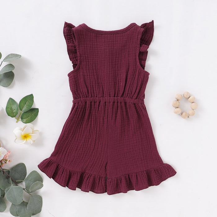 Baby Girl Solid color casual Dress