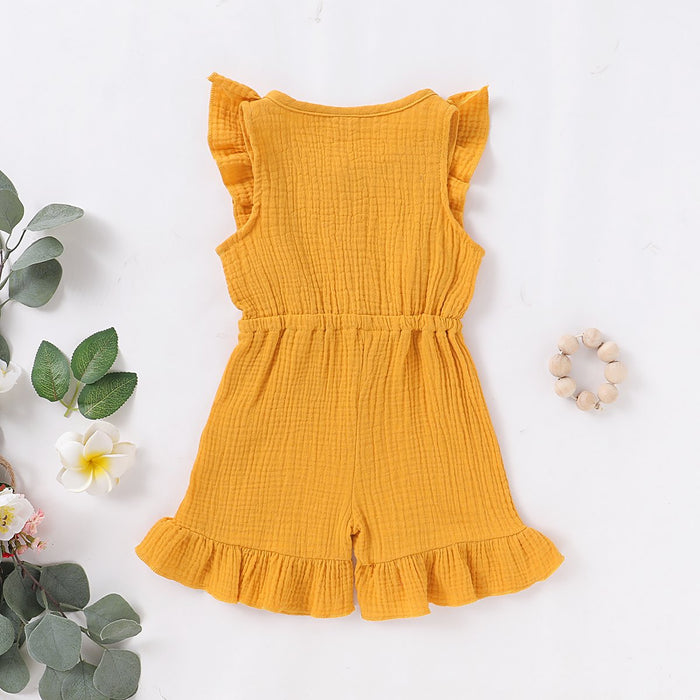 Baby Girl Solid color casual Dress