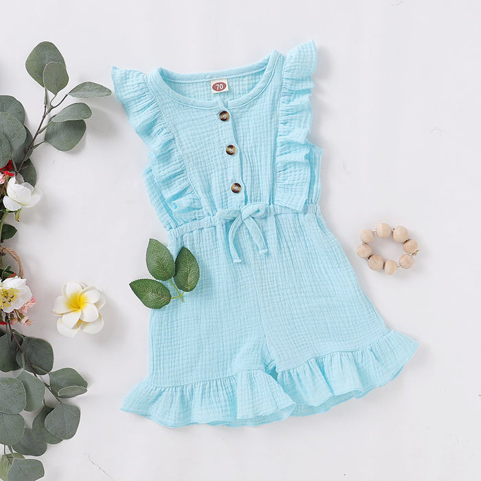 Baby Girl Solid color casual Dress