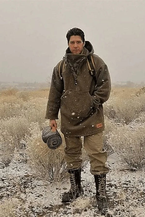 Premium Wool Anorak Jacket - Ultimate Warmth & Durability for Outdoor Enthusiasts