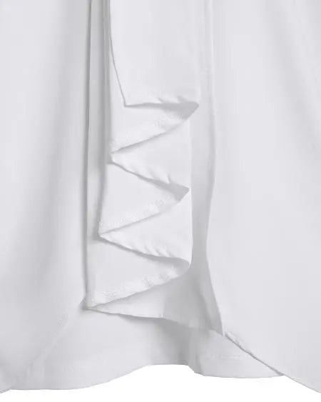 Party Dress with Plunge Neck and Ruching