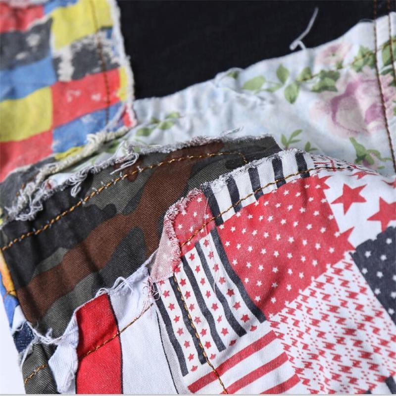 Colorfull Patchwork Jeans