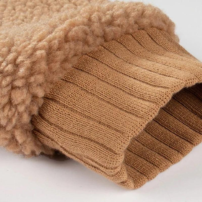 Sudadera con capucha de lana