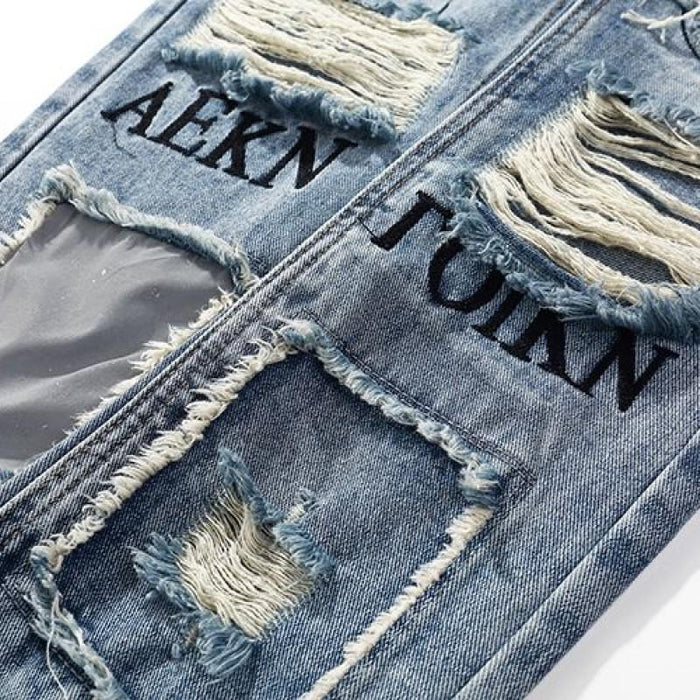 Jeans With Caption