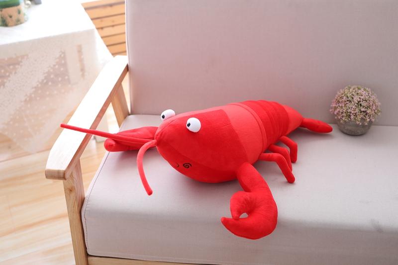 Plush Stuffed Lobster Shape Pillow & Toy