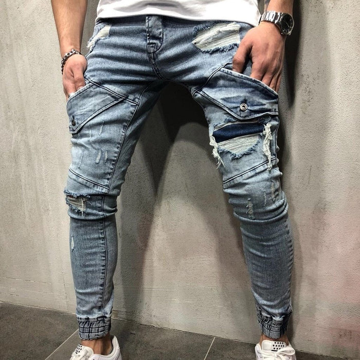 Light Slim-Fit Jeans
