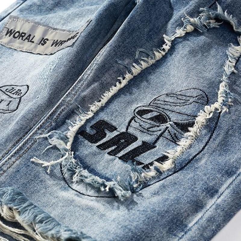 Jeans Met Bijschrift