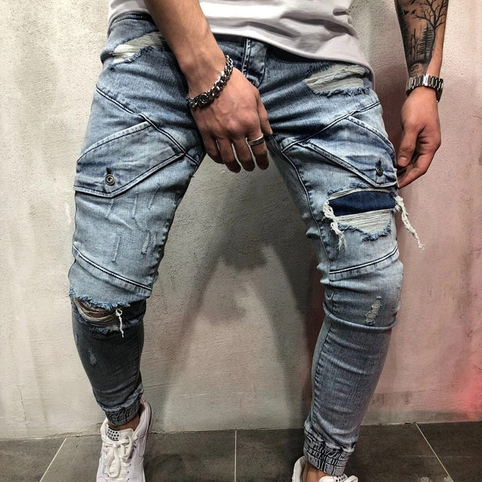 Light Slim-Fit Jeans