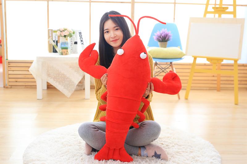 Plush Stuffed Lobster Shape Pillow & Toy