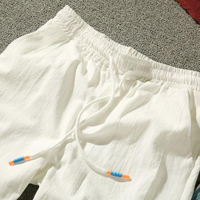 Summer Linen Blend Shorts