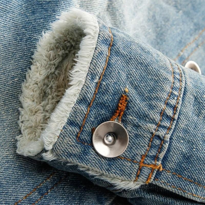 Lined Denim Jacket