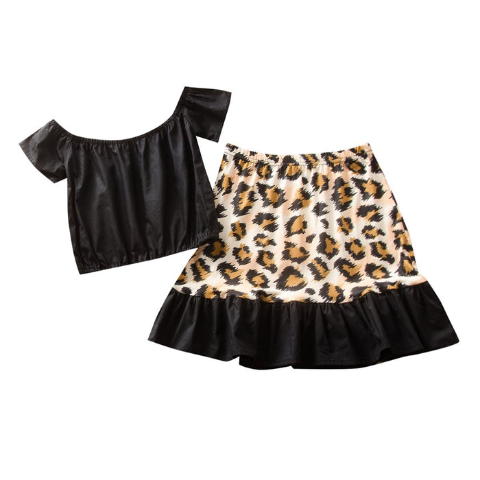 Baby Girl Leopard Sets