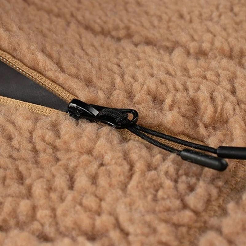 Sudadera con capucha de lana