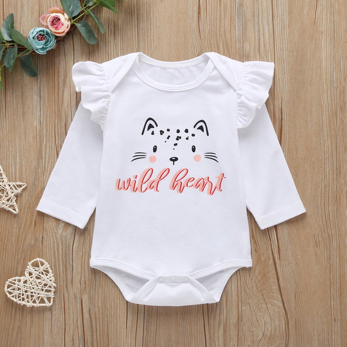 Baby Unisex casual Animal Rompers & Bodysuits