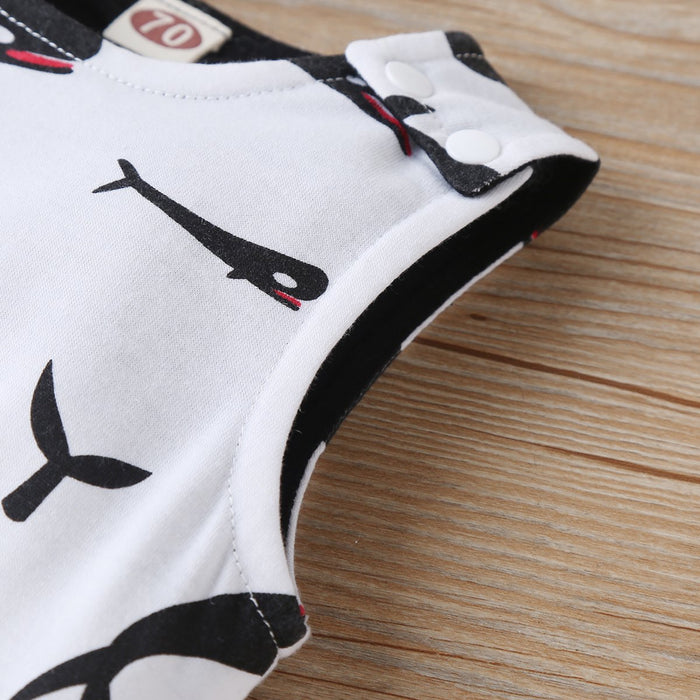 Baby Boy casual Animal & Whale Rompers & Bodysuits