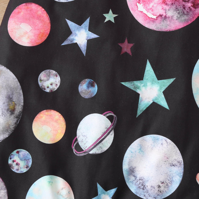 Baby Unisex Galaxy Stars Jumpsuits