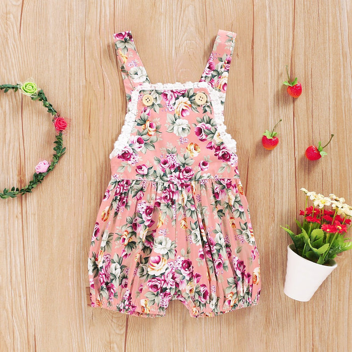 summer sleeveless jumpsuit for Girl