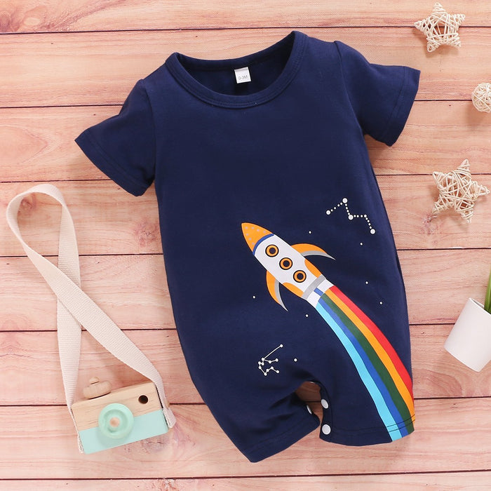 Baby Unisex casual Galaxy Jumpsuits