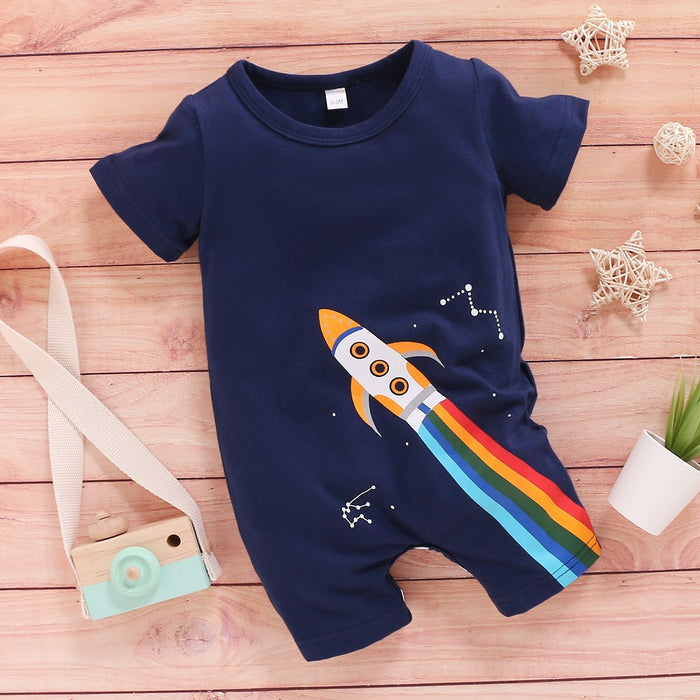 Baby Unisex casual Galaxy Jumpsuits