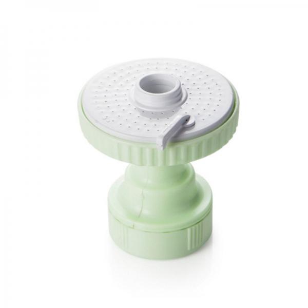 Adjustable Two Water Ways Faucet Filter Shower Head Top - Green