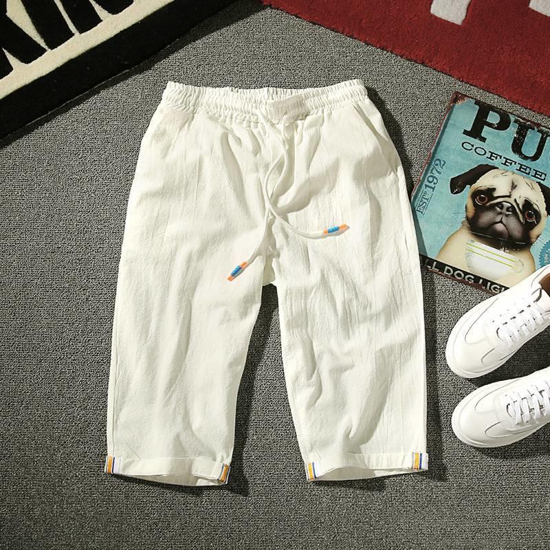 Summer Linen Blend Shorts