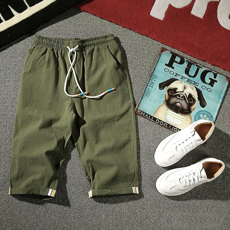 Summer Linen Blend Shorts