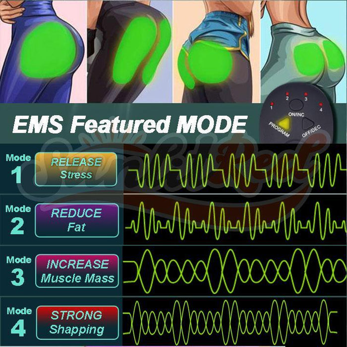 Estimulador eléctrico del músculo de la cadera