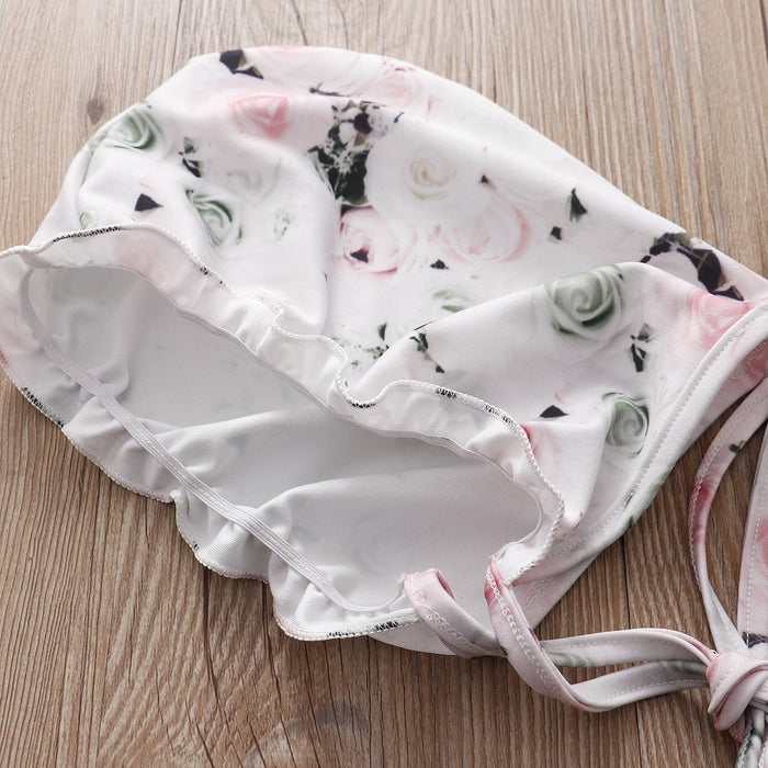 All-over jurk met bloemen voor babymeisjes