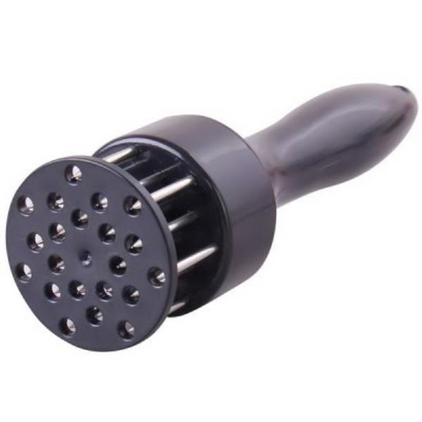 Stainless Steel Meat Cooking Tenderizer Tool 24-Needle Knife Black