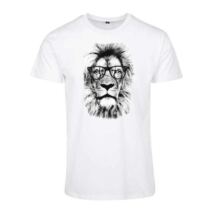 T-shirt met korte mouwen en leeuw
