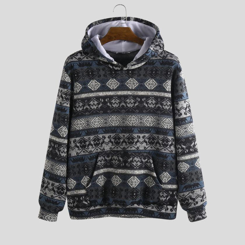 Ethnic Printed Hoodie