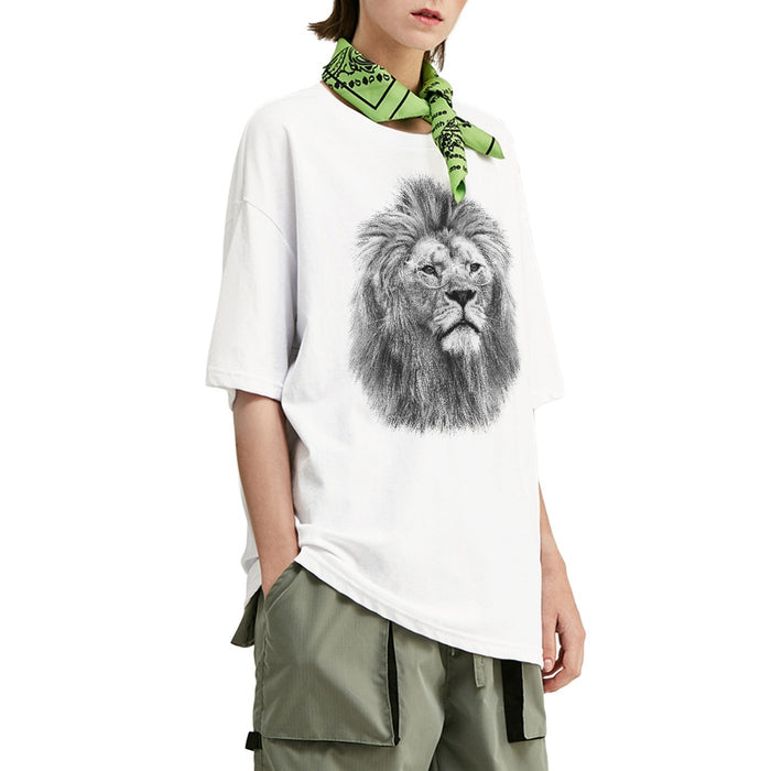 Philosopher Lion V2 Oversized T-Shirt