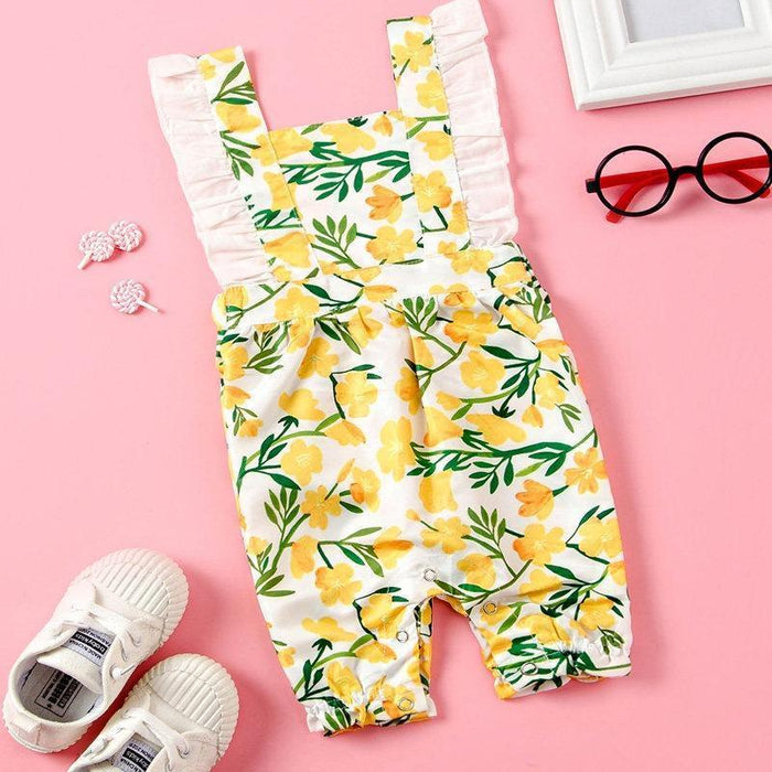 Floral Printed Dress for Baby Girl