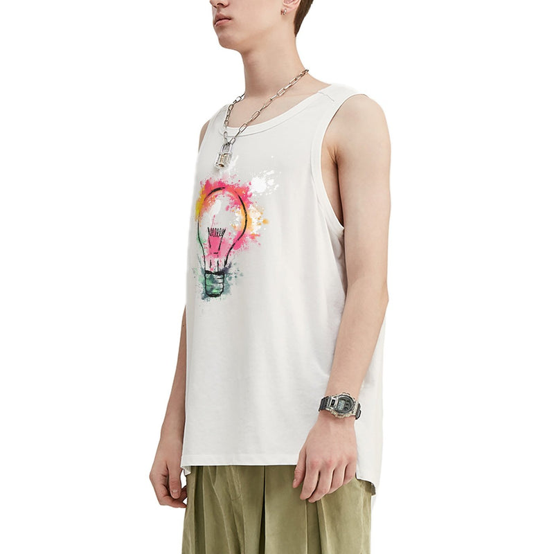 Lightning Bulb Oversized Tank Top