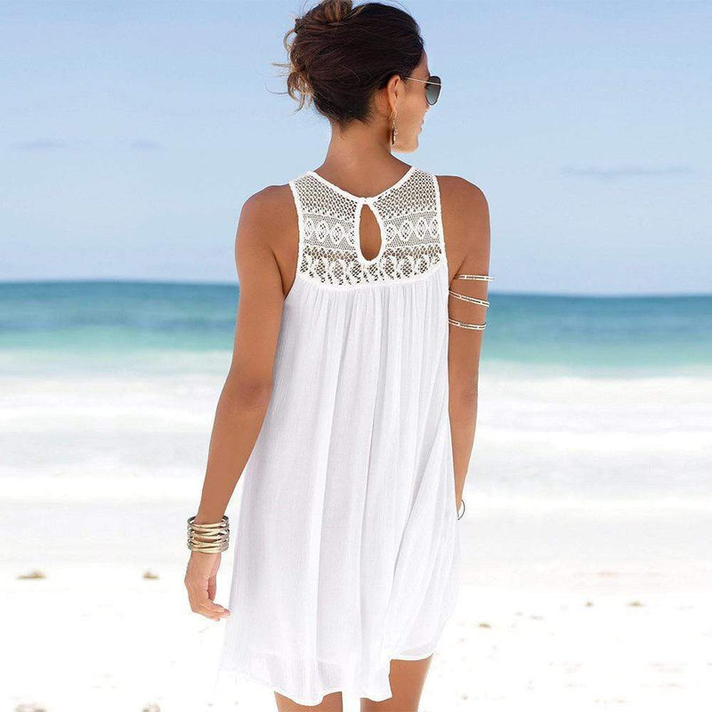 Summer Chiffon Mini Dress