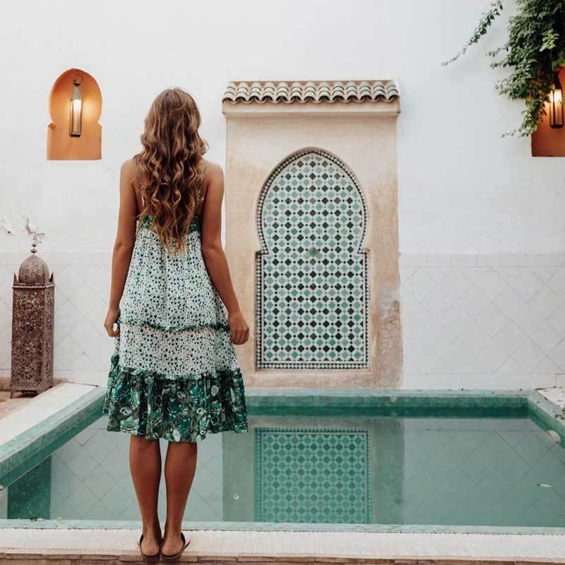 Boho Loose Summer Sun dress