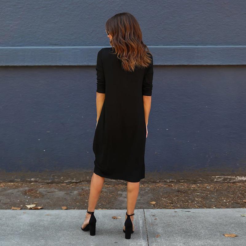 Half Sleeve Casual Maxi Dress