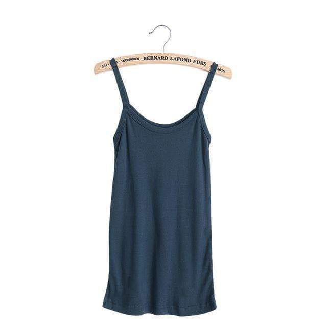 Stretchable Spaghetti Tank Top
