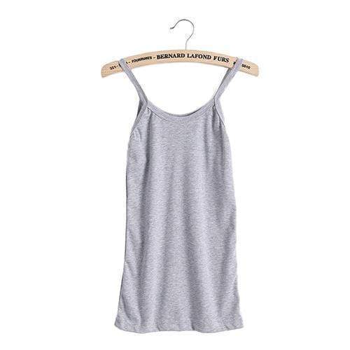 Stretchable Spaghetti Tank Top
