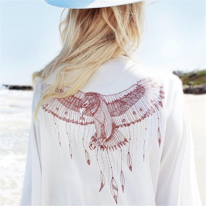 White Lace Embroidery Cover Up Beach