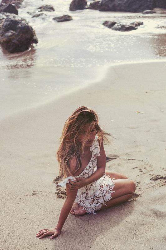 White Beach Cover Up