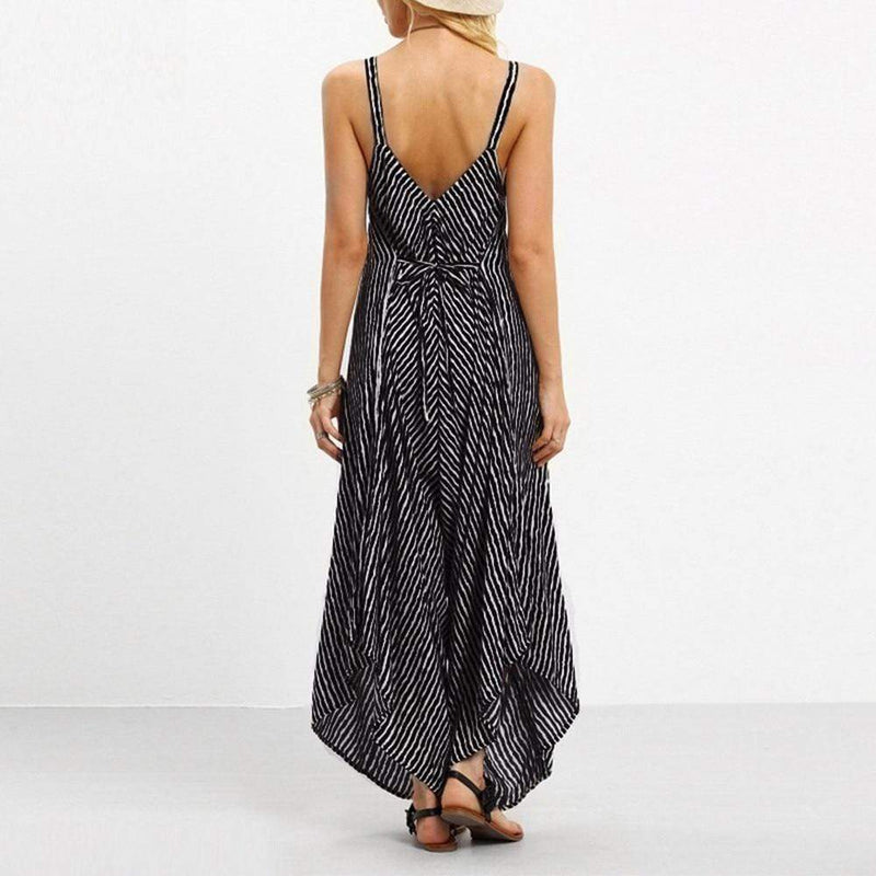 Casual gestreepte rompertjes 